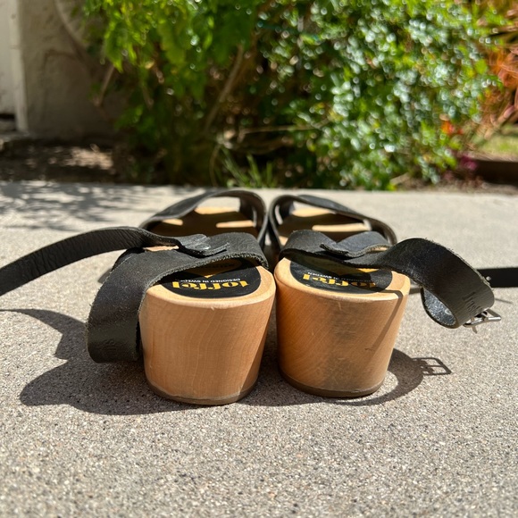 Swedish Hasbeens Toffel sandal clogs size 40 - Picture 5 of 6